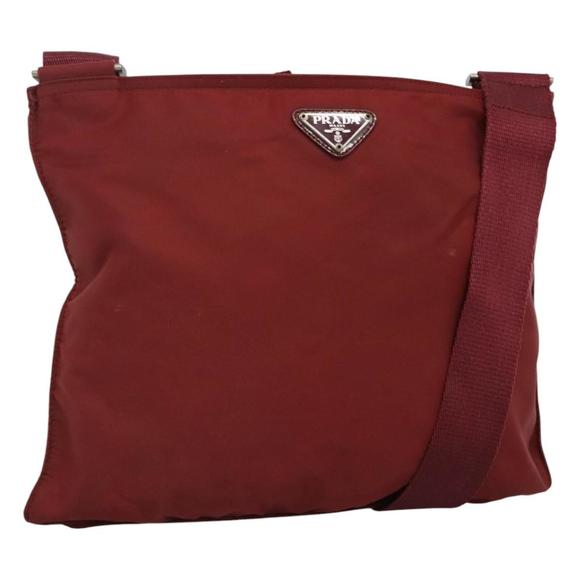 Prada Tessuto Red Synthetic shoulder - Picture 1 of 10